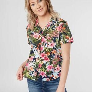Daytrip Hawaiian Floral Shirt Small